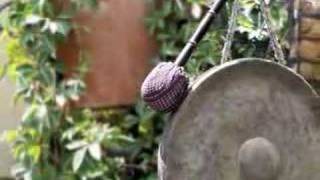 Japanese Buddhist Temple Gong