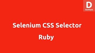 Find elements CSS Selectors of Selenium Ruby