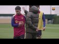 SPRINTS, SPEED RONDOS & MAXIMUM EFFORT FC Barcelona training 🔵🔴