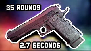 FULL AUTO CM128 MAGDUMP IN 2.7 SECONDS #Shorts