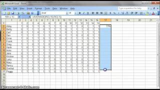 Simple Data Analysis for Teachers Using Excel