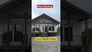 This mobile home will knock your socks off! Mobile Mansion! #mobilehomes #manufacturedhomes #modular
