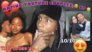 RATING YOUTUBE COUPLES 😍,1 - 10 , Tadiwa and Crystal broke up!😳