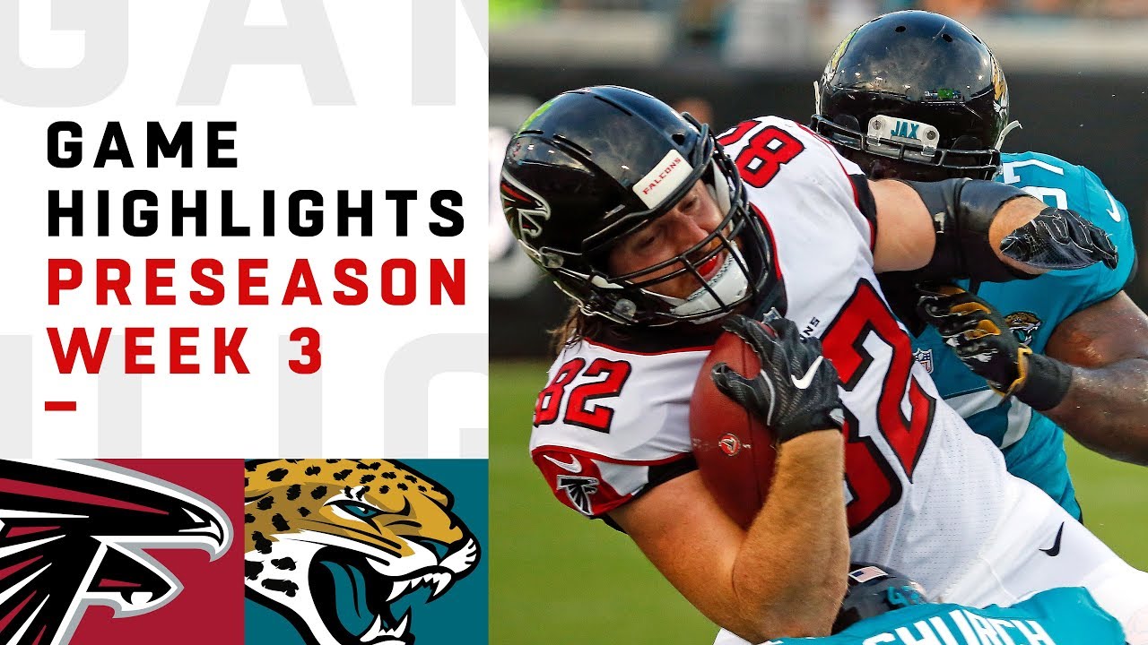 Falcons Vs. Jaguars Highlights | NFL 2018 Preseason Week 3 - YouTube