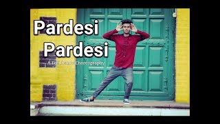 Pardesi Pardesi | Rahul jain | Dance cover | Unplugged | Raja Hindustani | Aamir khan