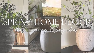 2025 SPRING HOME DECOR HAUL  | spring styling ideas