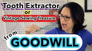 My Sewing Supply Thrift Haul ~ Amazing Goodwill Sewing Treasures