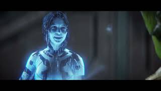 Halo Cortana says YOU LOOK NICE Master Chief Likes Cortana Jealous Halo 2 Blur Remastered Cutscene