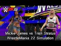 WWE 2K15 (PS4) Mickie James vs Trish Stratus WrestleMania 22 Simulation