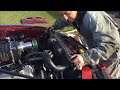 pulling a 1994 2004 mustang engine shown on 2003 ford mustang svt cobra