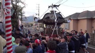 平成25年　神奈川県秦野市西大竹　嶽神社例大祭　宮入り