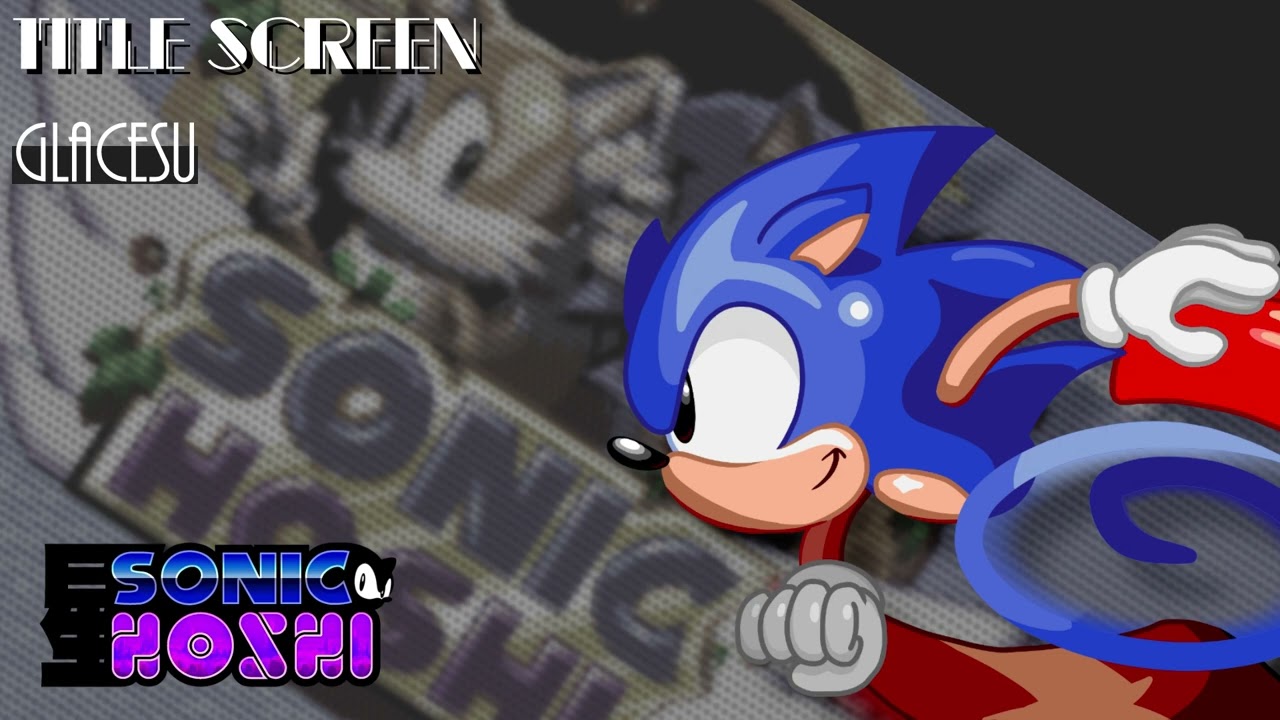 Sonic Hoshi Ost Title Screen Youtube