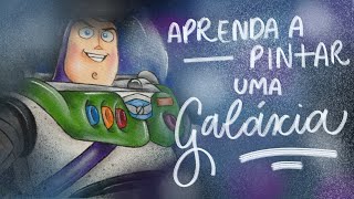 Aprenda a pintar uma galáxia ✨🌕🚀