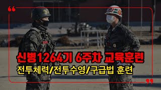 해병대교육훈련단 신병 1264기 6주차 교육훈련