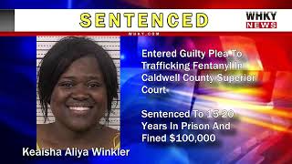 Caldwell County Woman Receives Minimum 15 Year Sentence In Drug Case