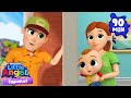 ¡Nunca le abras la puerta a extraños! 🏡🚪 | Canciones Infantiles🎵| Little Angel Español