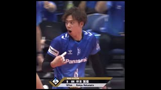 Kenyu Nakamoto 仲本賢優  SV.LEAGUE MEN 2024 - 2025  [27-28.12.2024] OSAKA BLUTEON Vs Voreas Hokkaido