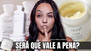 KEUNE CARE VITAL NUTRITION RESENHA | Shampoo e Máscara✨