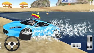Water Surfer Car Floating Race Challenge - Android GamePlay