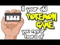 11 year old Unofficial Pokemon Game you NEVER heard of!! 11 year old Unofficial Pokemon Game you NEVER heard of!!