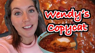 Crockpot Chili (Easy!) Wendy's Copycat Recipe