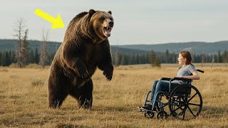 The Grizzly Bear Approached a Girl in a Wheelchair and What Happened Surprised Everyone