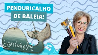 DIY Penduricalho de Baleia no tema Náutico!