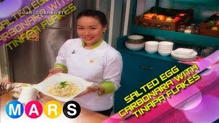 Mars Masarap: Salted egg carbonara with tinapa flakes by Chef Jackie Ang-Po