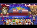 Super Street Fighter II Turbo - New Legacy [Hack] - Riz0ne vs Aphrodia