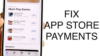 How To FIX App Store Payments Not Working! (2023)