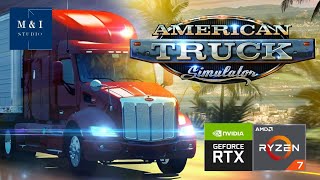 【美國卡車模擬】American Truck Simulator《尤馬 ➡️ 拉斯維加斯 》AMD Ryzen 7 5800H RTX3060