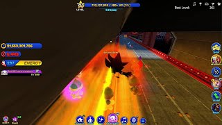 Sonic speed sim wave and moto bike and ninja rouge