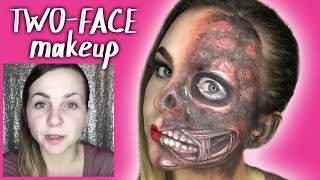 Two Face Makeup From the Dark Knight / Harvey Dent