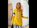 ecowish women s sweatshirt cowl neck pullover drawstring long sleeve casual sweatshirts tops