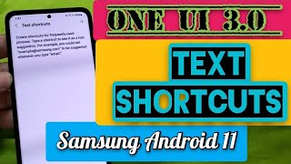 hidden Samsung keyboard feature - text shortcuts