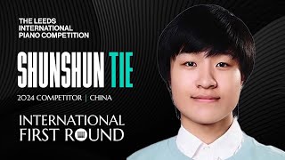 Shunshun Tie | Leeds International Piano Competition 2024 | International First Round #Piano