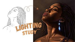 Procreate Tutorial - Lighting Study