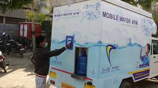 Mobile water atm by club first