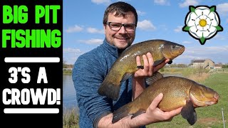 CARP FISHING| tench madness at the BIG PIT!