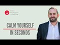 How to Calm Yourself in Seconds — Jay Michaelson