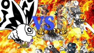 【にゃんこ大戦争】ギガガガ強襲Lv.MAX VS 汎用編成 #にゃんこ大戦争