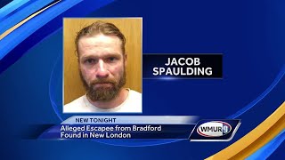 Alleged escapee from Bradford found in New London