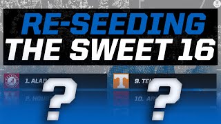 2023 NCAA Tournament: RE-SEEDING the Sweet 16 Teams | CBS Sports