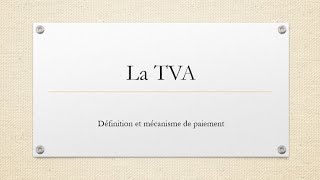 la TVA شرح الضريبة على القيمة المضافة c'est quoi la TVA #maroc