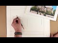 how to sketch complicated architecture quickly 2 techniques