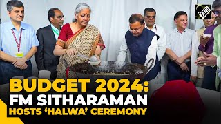 Delhi: FM Sitharaman hosts customary ‘Halwa’ ceremony, marks final stage of 2024 Budget preparations