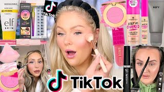 TESTING VIRAL MAKEUP TIKTOK MADE ME BUY 🤯 WORTH THE HYPE?! | KELLY STRACK
