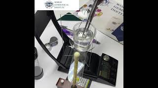 WGI Laboratory - How to test the specific gravity of a stone?