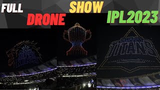 Full Drone Show || Ipl 2023 opening Ceremony || Akash And Purvisha