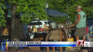 301 Endless Yard Sale underway through Saturday